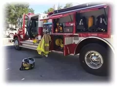 Dixie Fire Truck Inspection Day